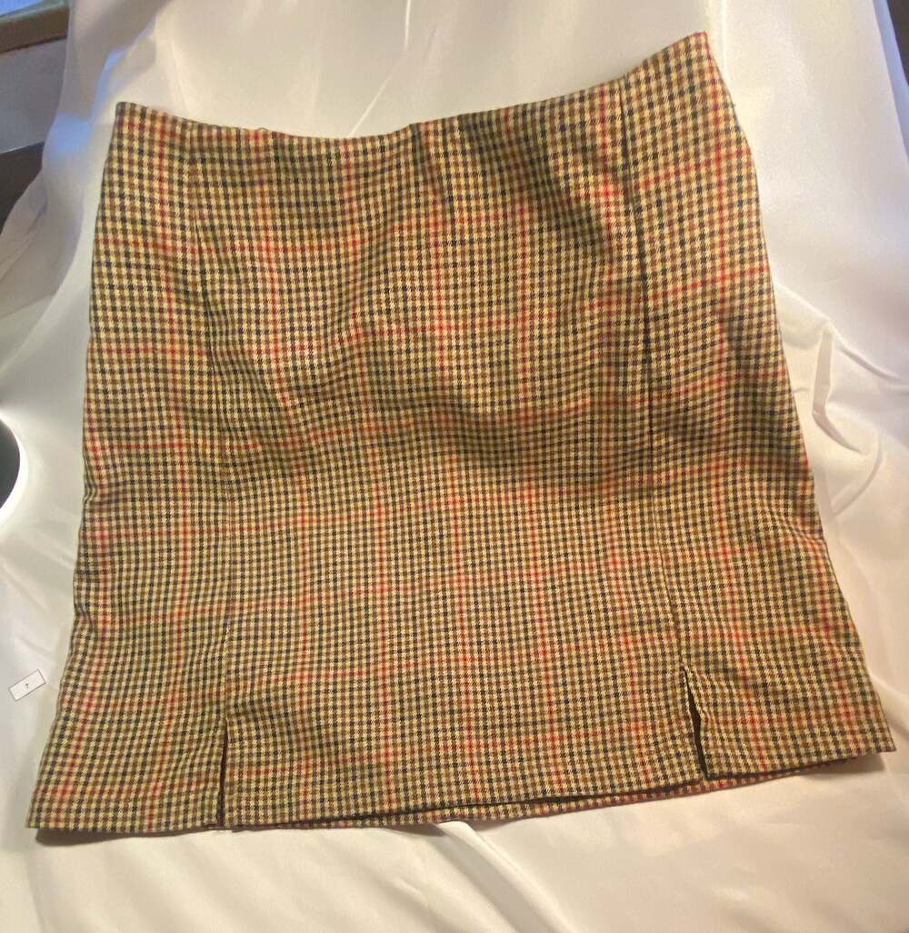 Brandy Melville John Galt California Plaid Mini Skirt